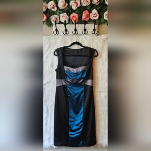 Coast *Rare* 2000's Cool Palette Sleeveless Sheath Dress